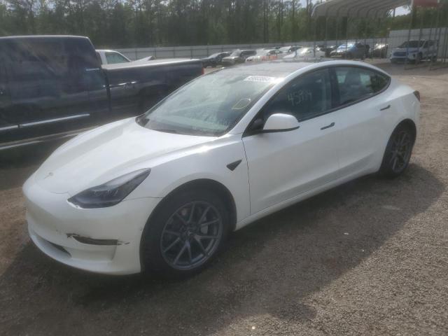 TESLA MODEL 3 2022 with VIN 5YJ3E1EB2NF199009 - Photo from auction