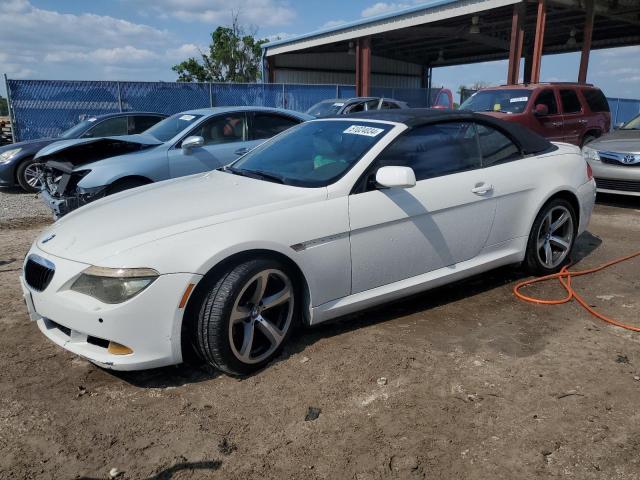 BMW 650 I 2008 with VIN WBAEB53598CX63842 - Photo from auction