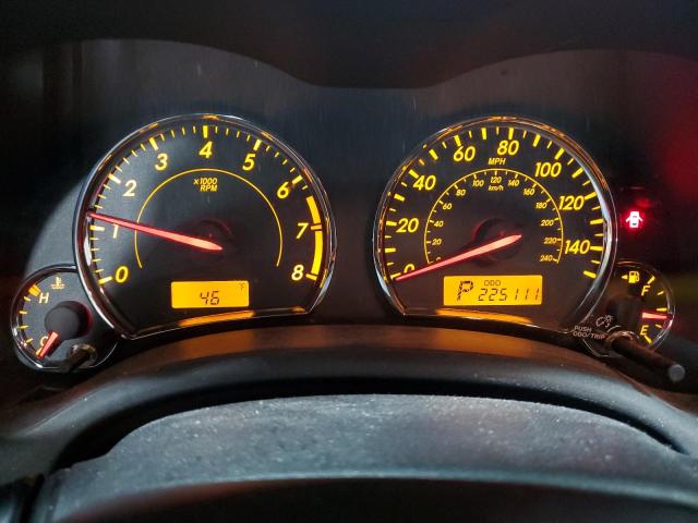 Photo 9 from auction – 2011 TOYOTA COROLLA BA with VIN 2T1BU4EE0BC712123
