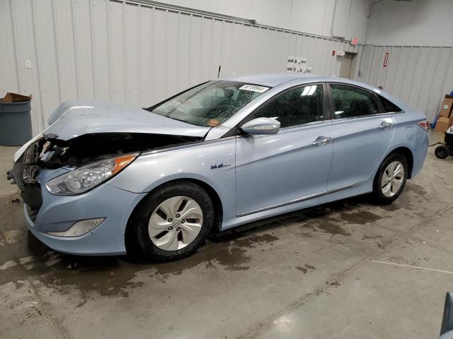 HYUNDAI SONATA HYB 2015 with VIN KMHEC4A41FA130910 - Photo from auction