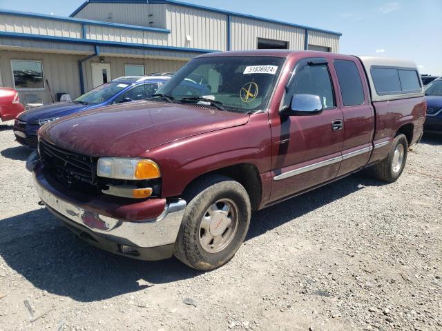 GMC NEW SIERRA 2002 with VIN 2GTEC19V121154905 - Photo from auction