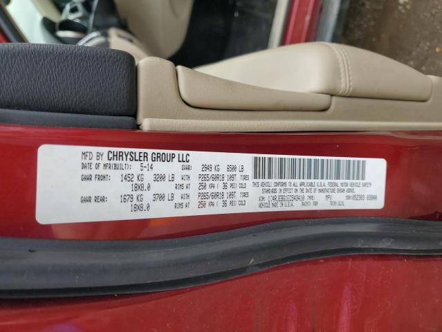 Photo 14 from auction – 2014 JEEP GRAND CHER with VIN 1C4RJEBG1EC543410