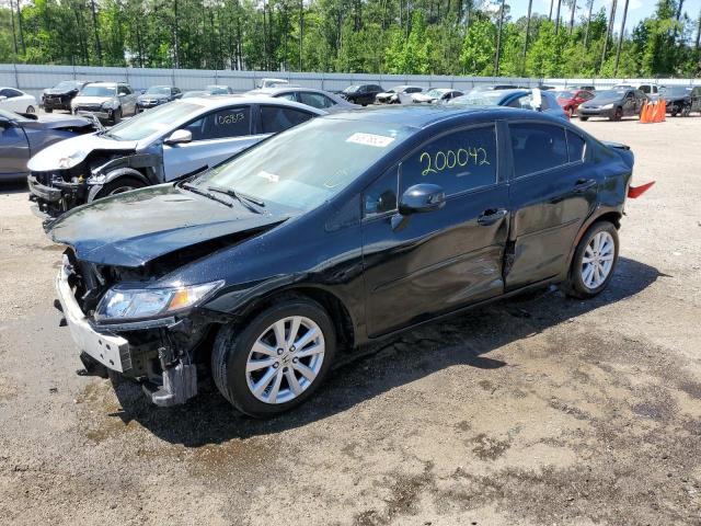 HONDA CIVIC EXL 2012 with VIN 2HGFB2F98CH590830 - Photo from auction