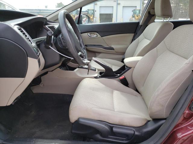 Photo 7 from auction – 2015 HONDA CIVIC LX with VIN 19XFB2F51FE251001