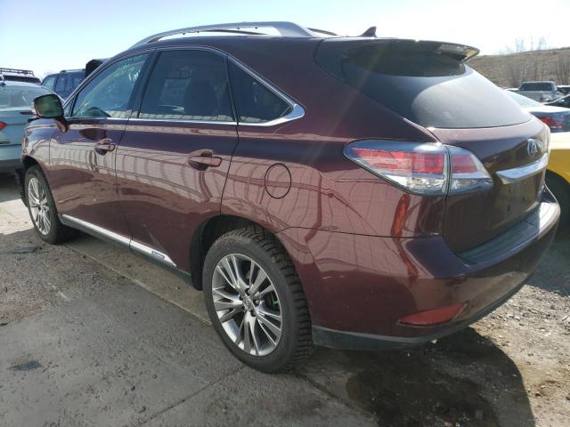 Photo 2 from auction – 2013 LEXUS RX 450 with VIN JTJBC1BA1D2060260