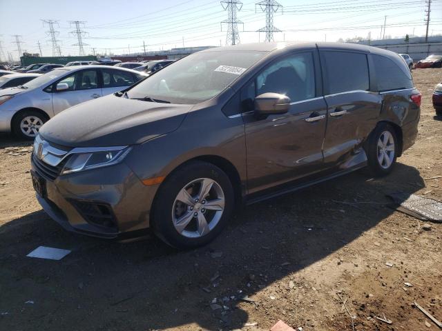 HONDA ODYSSEY EX 2018 with VIN 5FNRL6H76JB077705 - Photo from auction