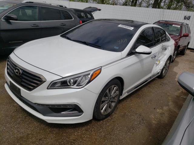 HYUNDAI SONATA SPO 2016 with VIN 5NPE34AF4GH352681 - Photo from auction