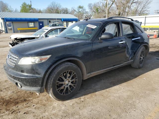 INFINITI FX35 2004 with VIN JNRAS08U74X100034 - Photo from auction
