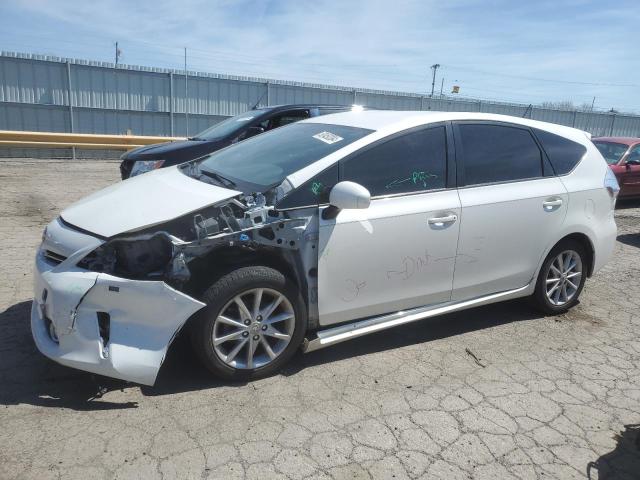 TOYOTA PRIUS V 2012 with VIN JTDZN3EU6C3135735 - Photo from auction