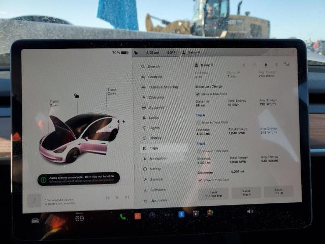 Photo 9 from auction – 2023 TESLA MODEL 3 with VIN 5YJ3E1EA8PF697693