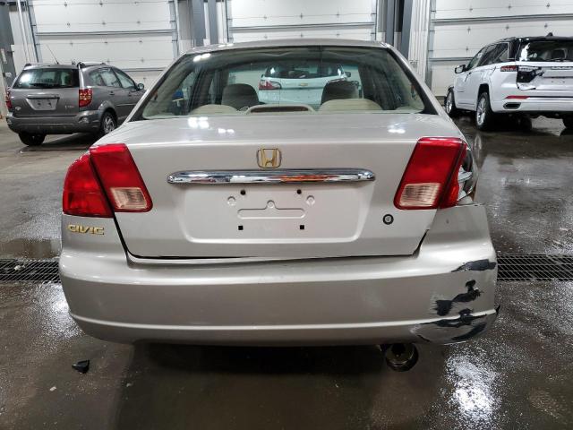 Photo 6 from auction – 2001 HONDA CIVIC EX with VIN 1HGES26781L046595
