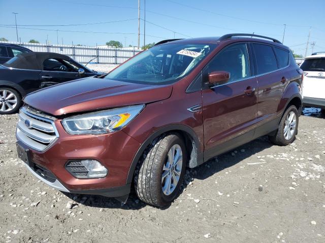 FORD ESCAPE SEL 2018 with VIN 1FMCU9HD4JUA66876 - Photo from auction