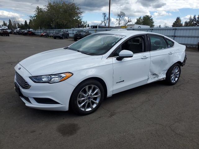 FORD FUSION S H 2017 with VIN 3FA6P0UU2HR277902 - Photo from auction