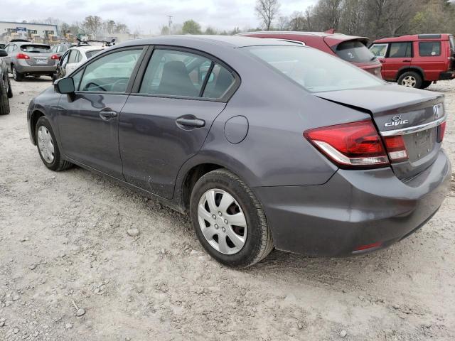 Photo 2 from auction – 2014 HONDA CIVIC LX with VIN 19XFB2F57EE252295