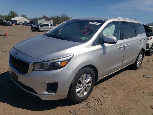 KIA SEDONA LX 2017 with VIN KNDMB5C19H6312873 - Photo from auction