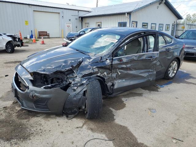 FORD FUSION SE 2019 with VIN 3FA6P0LU3KR189126 - Photo from auction