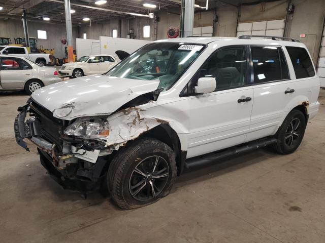 HONDA PILOT EXL 2003 with VIN 2HKYF18663H524843 - Photo from auction