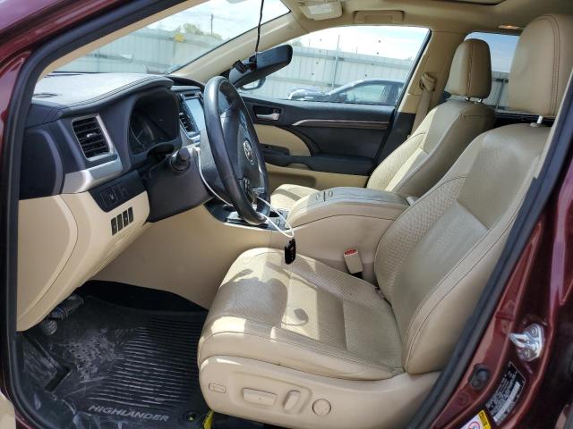 Photo 7 from auction – 2016 TOYOTA HIGHLANDER with VIN 5TDDKRFH5GS296833
