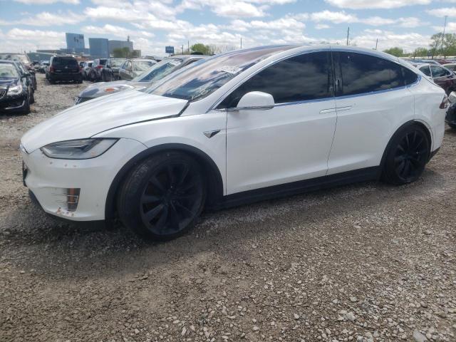 TESLA MODEL X 2020 with VIN 5YJXCBE24LF228942 - Photo from auction