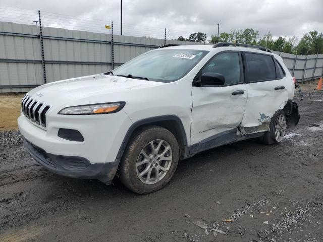 JEEP CHEROKEE S 2016 with VIN 1C4PJMAB5GW122153 - Photo from auction