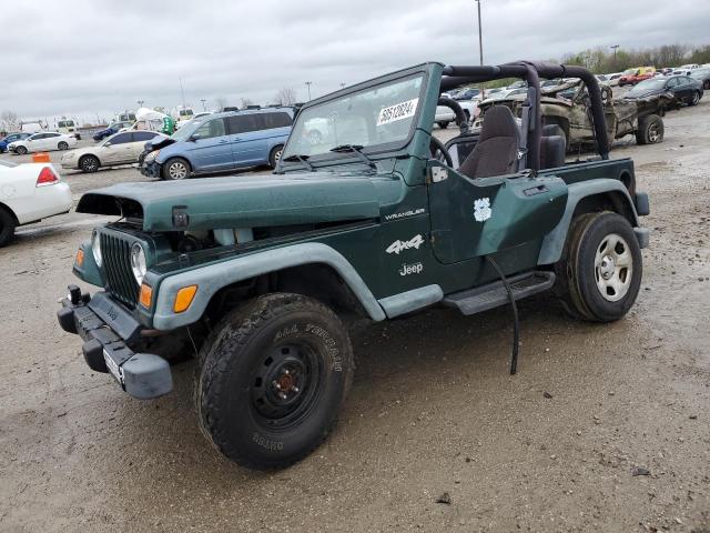 JEEP WRANGLER / 2000 with VIN 1J4FA29P9YP769354 - Photo from auction