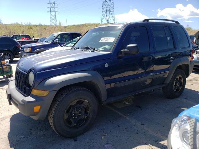 JEEP LIBERTY SP 2006 with VIN 1J4GL48K56W231897 - Photo from auction