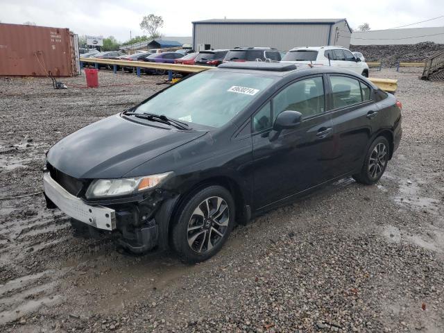 HONDA CIVIC EX 2013 with VIN 19XFB2F87DE030686 - Photo from auction