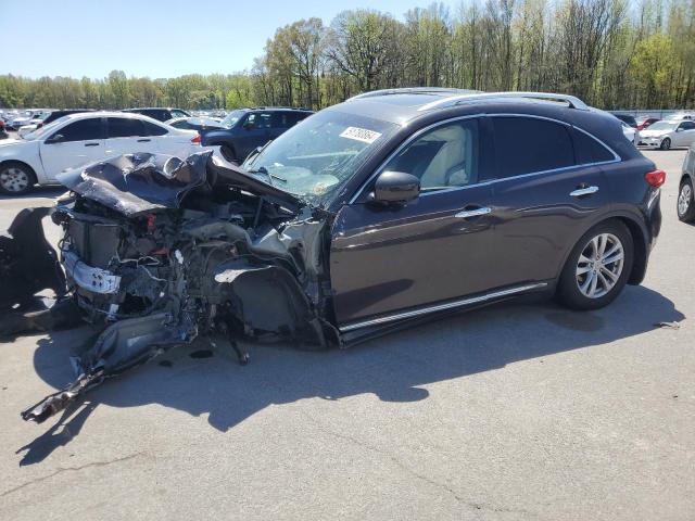 INFINITI FX35 2012 with VIN JN8AS1MW6CM152109 - Photo from auction