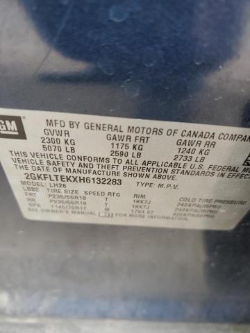 Photo 14 from auction – 2017 GMC TERRAIN SL with VIN 2GKFLTEKXH6132283