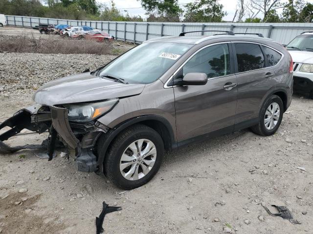 HONDA CR-V EXL 2012 with VIN 5J6RM4H71CL039536 - Photo from auction
