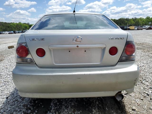 Photo 6 from auction – 2001 LEXUS IS 300 with VIN JTHBD182610032931