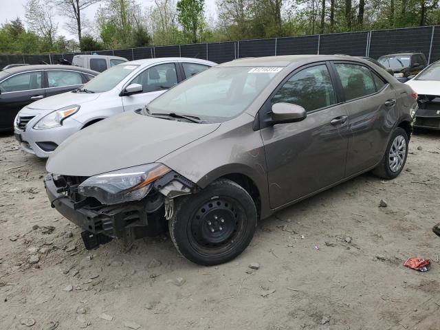 TOYOTA COROLLA L 2018 with VIN 2T1BURHE7JC041086 - Photo from auction