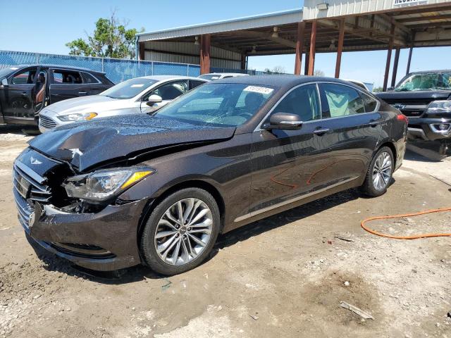 GENESIS G80 BASE 2017 with VIN KMHGN4JE7HU182040 - Photo from auction