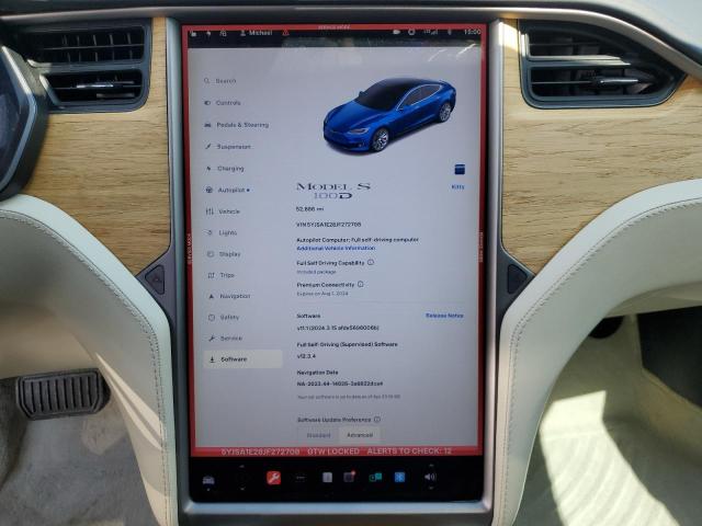 Photo 9 from auction – 2018 TESLA MODEL S with VIN 5YJSA1E28JF272708