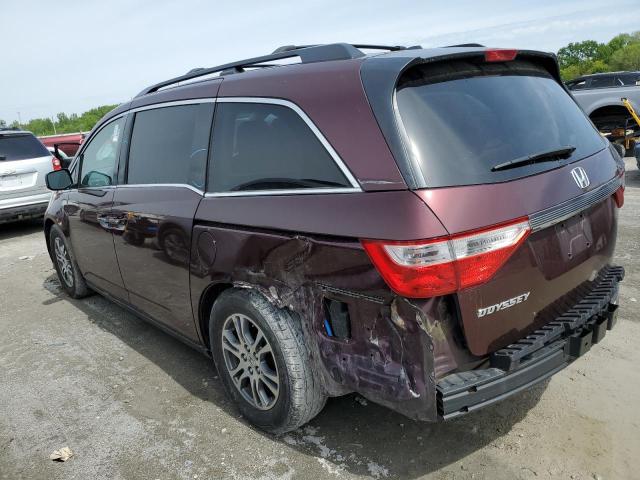 Photo 2 from auction – 2013 HONDA ODYSSEY EX with VIN 5FNRL5H66DB064331