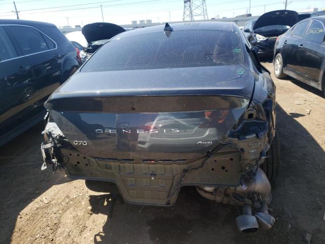 Photo 6 from auction – 2022 GENESIS G70 BASE with VIN KMTG34TAXNU088980