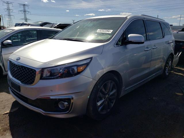 KIA SEDONA SXL 2016 with VIN KNDME5C19G6158753 - Photo from auction