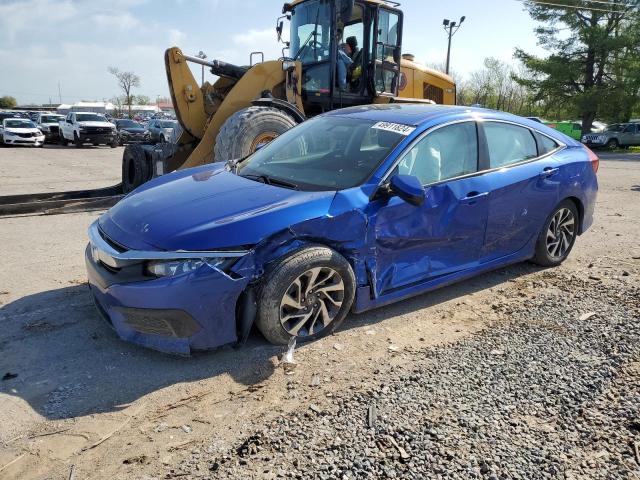 HONDA CIVIC EX 2017 with VIN 19XFC2F74HE067527 - Photo from auction