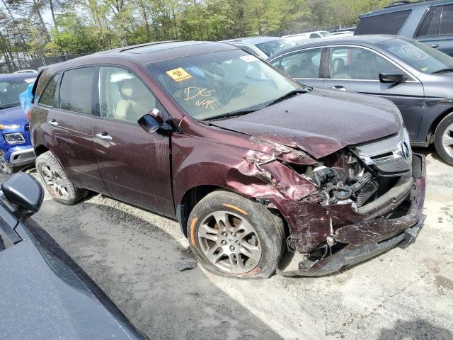 Photo 4 from auction – 2008 ACURA MDX with VIN 2HNYD28298H537606