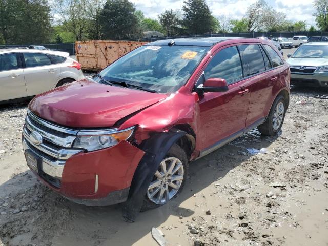 FORD EDGE SEL 2014 with VIN 2FMDK4JC9EBA45323 - Photo from auction