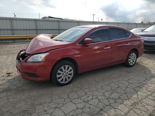 NISSAN SENTRA S 2014 with VIN 3N1AB7AP8EY233224 - Photo from auction