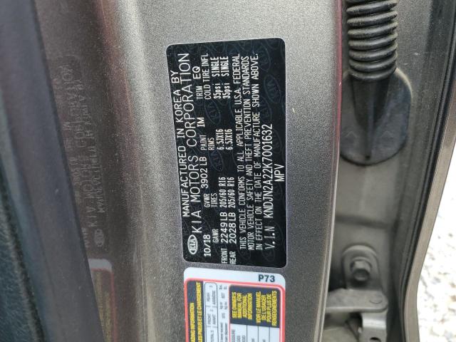Photo 14 from auction – 2019 KIA SOUL with VIN KNDJN2A22K7001632