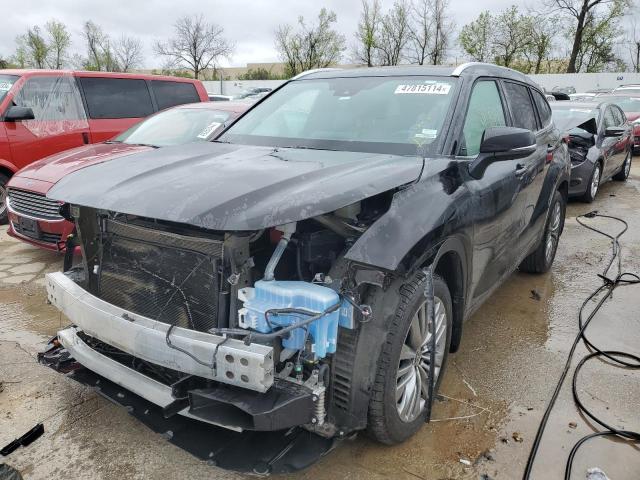 TOYOTA HIGHLANDER 2021 with VIN 5TDFZRBH7MS061243 - Photo from auction