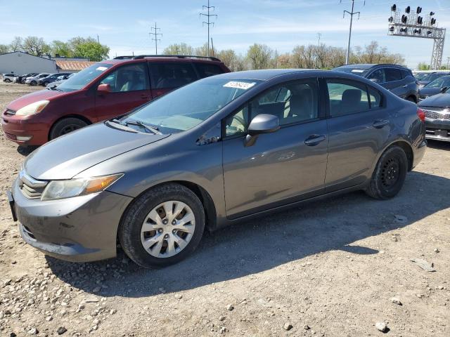 HONDA CIVIC LX 2012 with VIN 19XFB2F59CE089646 - Photo from auction