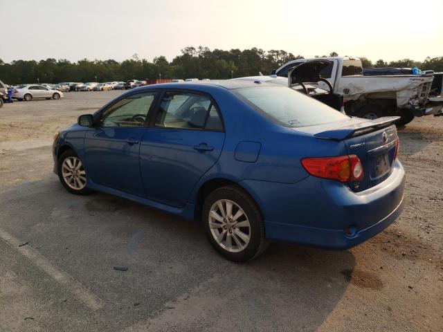 Photo 2 from auction – 2009 TOYOTA COROLLA BA with VIN 2T1BU40E29C021001