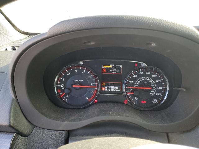Photo 9 from auction – 2018 SUBARU WRX with VIN JF1VA1A62J9809546