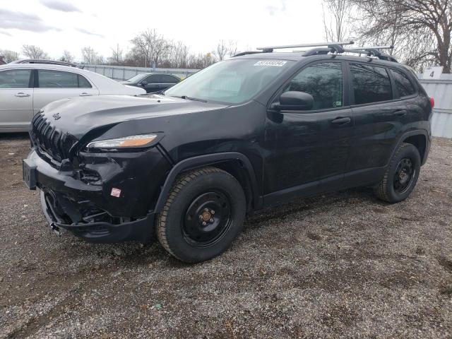 JEEP CHEROKEE S 2018 with VIN 1C4PJMAX9JD591888 - Photo from auction