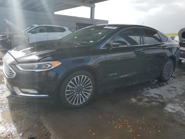 FORD FUSION TIT 2018 with VIN 3FA6P0RU2JR181878 - Photo from auction