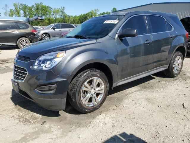 Photo 1 from auction – 2017 CHEVROLET EQUINOX LS with VIN 2GNALBEK6H1541367