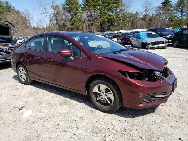 Photo 4 from auction – 2015 HONDA CIVIC LX with VIN 19XFB2F59FE299166
